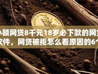 小额网贷8千元18岁必下款的网贷软件，网贷被拒怎么看原因的6个平台介绍
