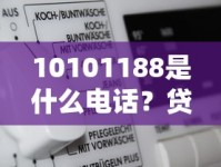 10101188是什么电话？贷款相关号码真实身份大揭秘