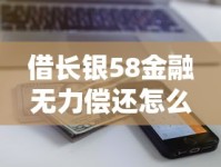 借长银58金融无力偿还怎么办？这些应对方法或许能帮你解困