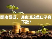 网黑老哥哎，说实话这些口子真能下款？