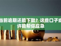 当前逾期还能下款？这些口子或许能帮你应急