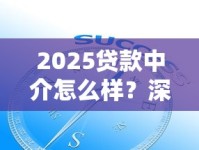 2025贷款中介怎么样？深度解析行业趋势与个人选择策略