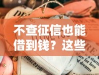 不查征信也能借到钱？这些渠道或许能帮到你！