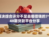 解决综合评分不足去哪借钱的7个48期贷款平台分享