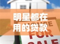明星都在用的贷款口子有哪些？揭秘圈内人都在关注的平台