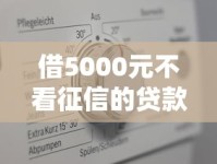 借5000元不看征信的贷款平台有哪些？真实渠道测评