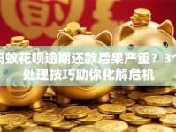 蚂蚁花呗逾期还款后果严重？3个处理技巧助你化解危机