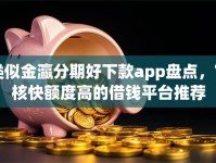 类似金瀛分期好下款app盘点，审核快额度高的借钱平台推荐