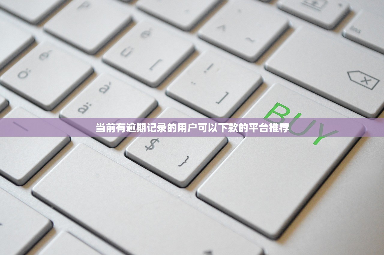 当前有逾期记录的用户可以下款的平台推荐