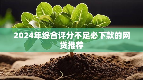 2024年综合评分不足必下款的网贷推荐