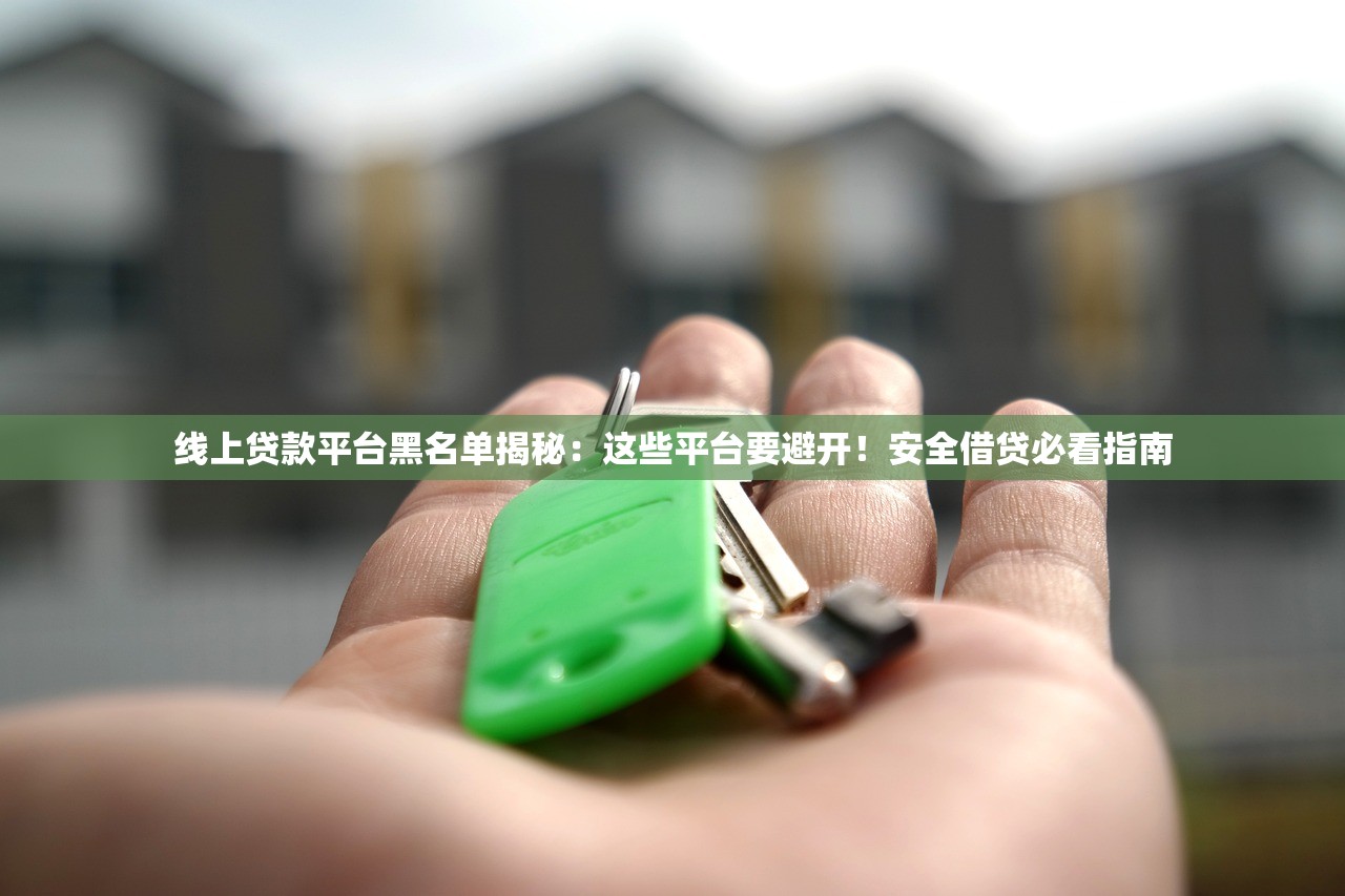 线上贷款平台黑名单揭秘：这些平台要避开！安全借贷必看指南