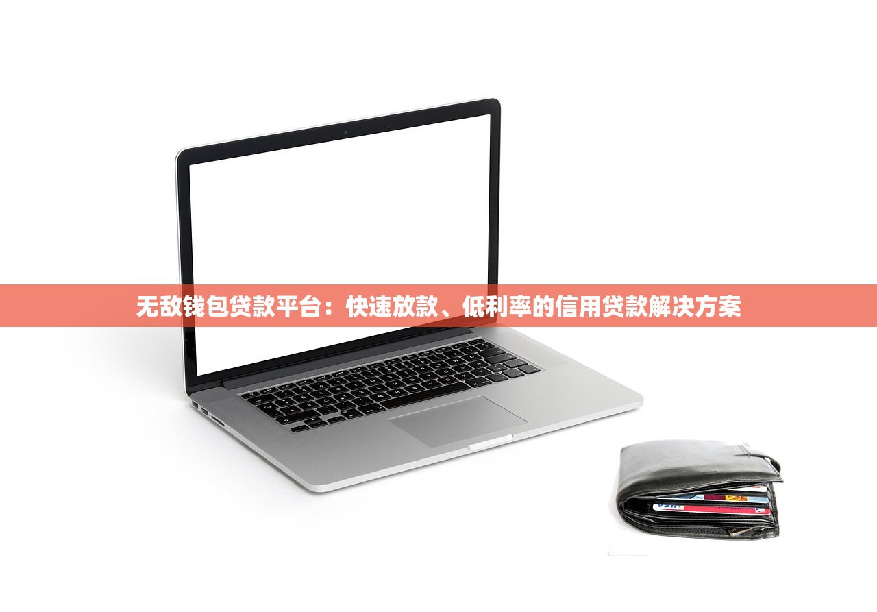 无敌钱包贷款平台：快速放款、低利率的信用贷款解决方案