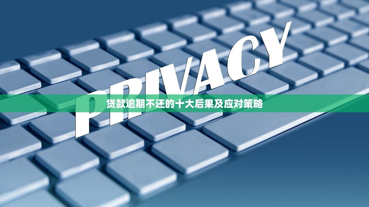 贷款逾期不还的十大后果及应对策略