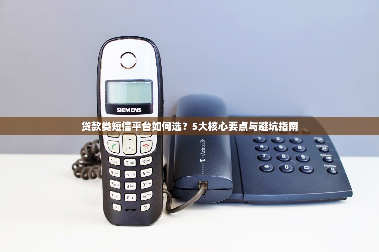 贷款类短信平台如何选？5大核心要点与避坑指南