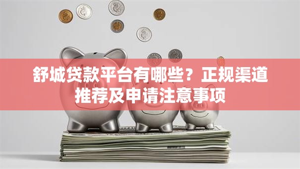 舒城贷款平台有哪些？正规渠道推荐及申请注意事项