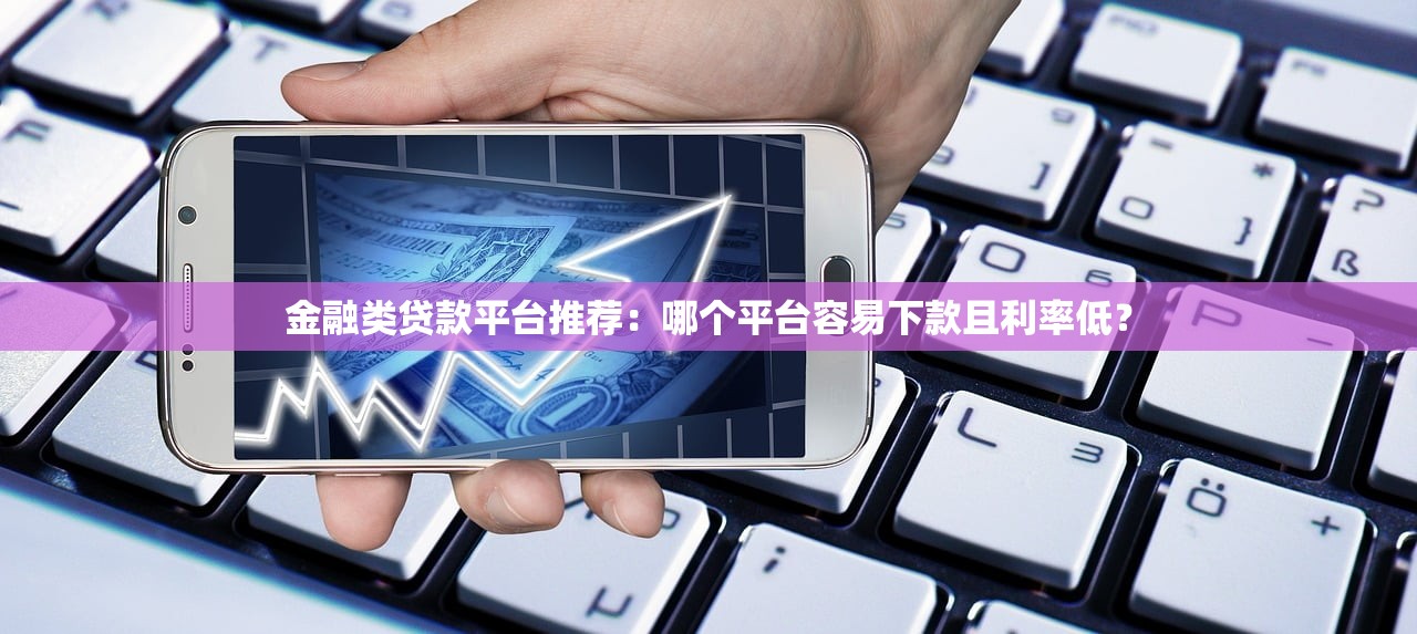 金融类贷款平台推荐：哪个平台容易下款且利率低？