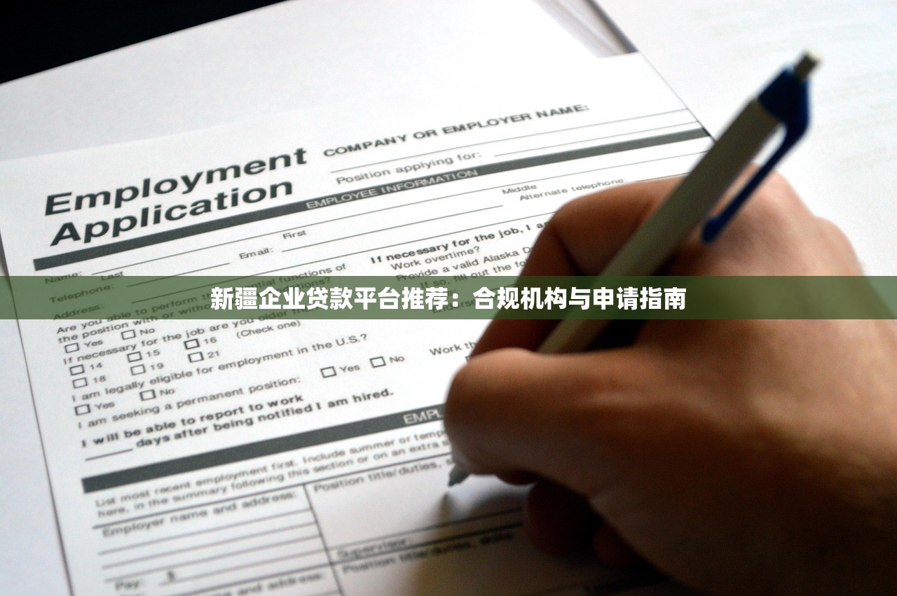新疆企业贷款平台推荐:合规机构与申请指南 新疆企业贷款平台推荐:合规机构与申请指南