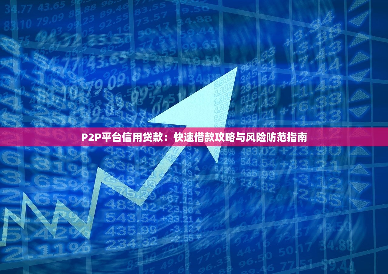 P2P平台信用贷款：快速借款攻略与风险防范指南