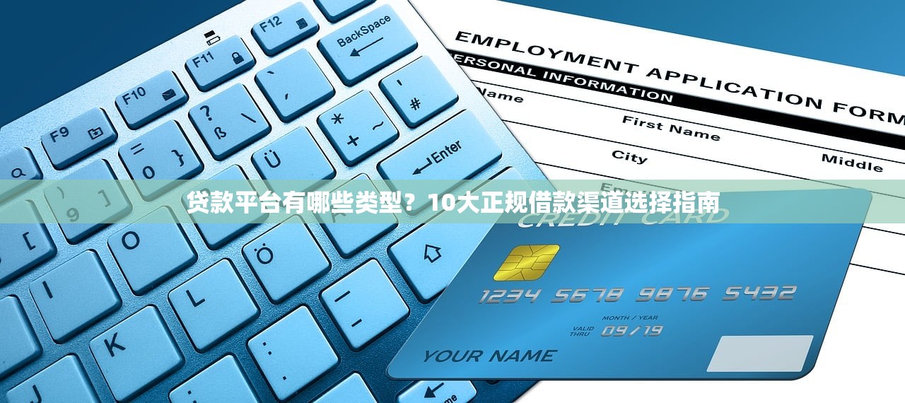 贷款平台有哪些类型？10大正规借款渠道选择指南