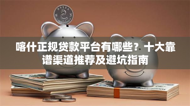 喀什正规贷款平台有哪些？十大靠谱渠道推荐及避坑指南