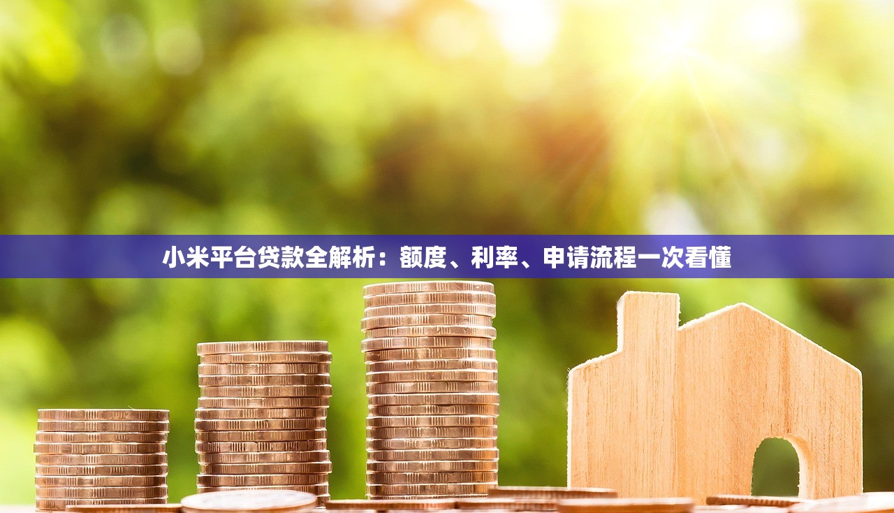 小米平台贷款全解析：额度、利率、申请流程一次看懂