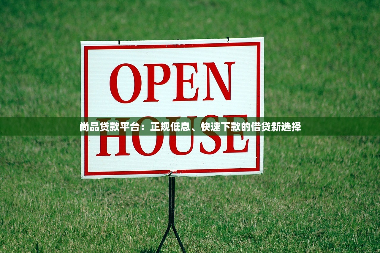尚品贷款平台：正规低息、快速下款的借贷新选择