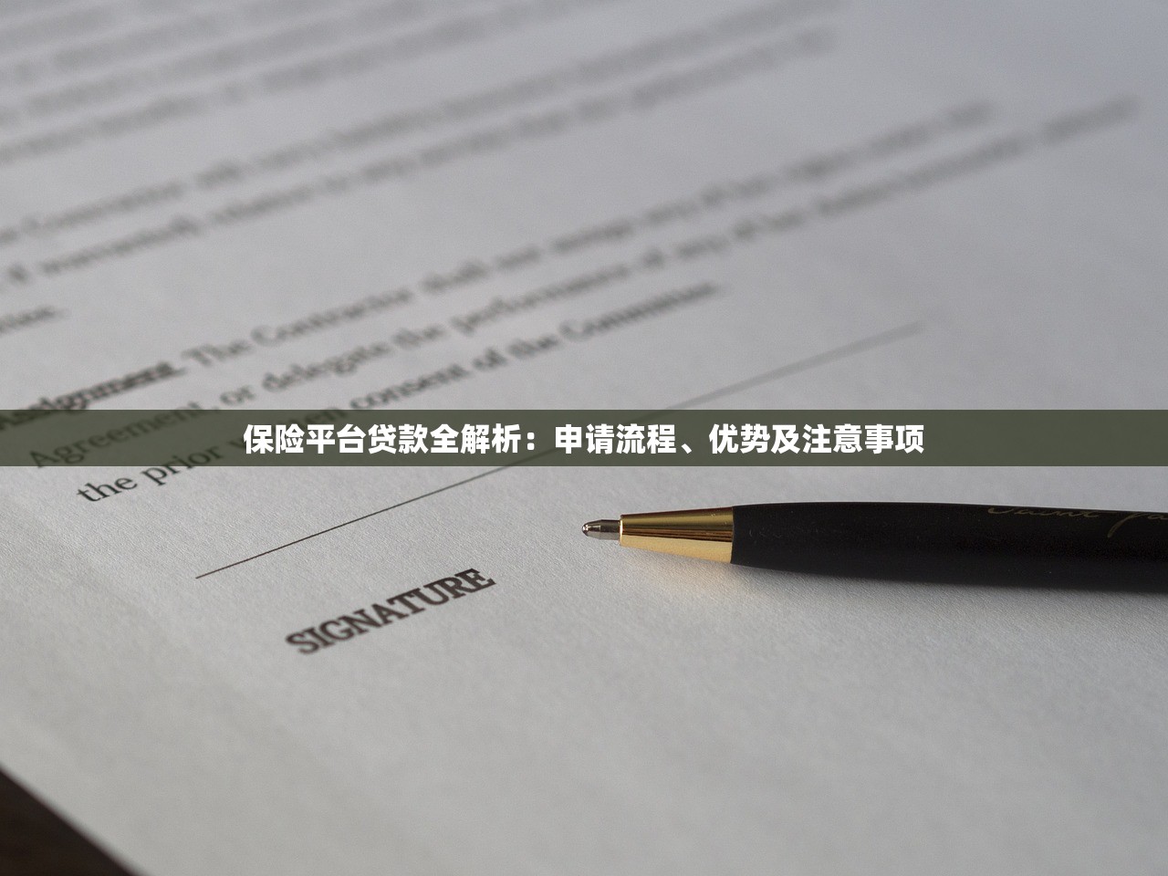 保险平台贷款全解析：申请流程、优势及注意事项