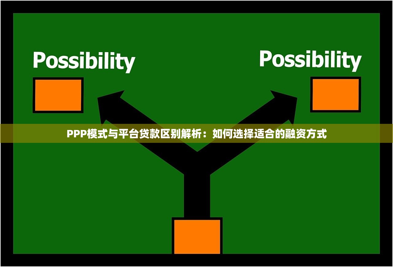 PPP模式与平台贷款区别解析：如何选择适合的融资方式