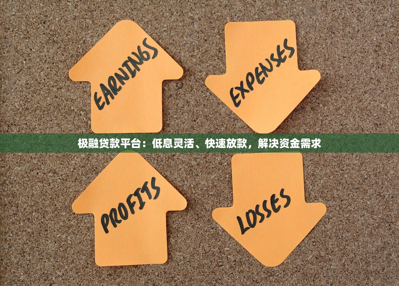 极融贷款平台：低息灵活、快速放款，解决资金需求