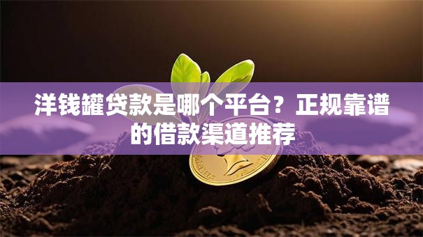 洋钱罐贷款是哪个平台?正规靠谱的借款渠道推荐 洋钱罐贷款是哪个平台?正规靠谱的借款渠道推荐