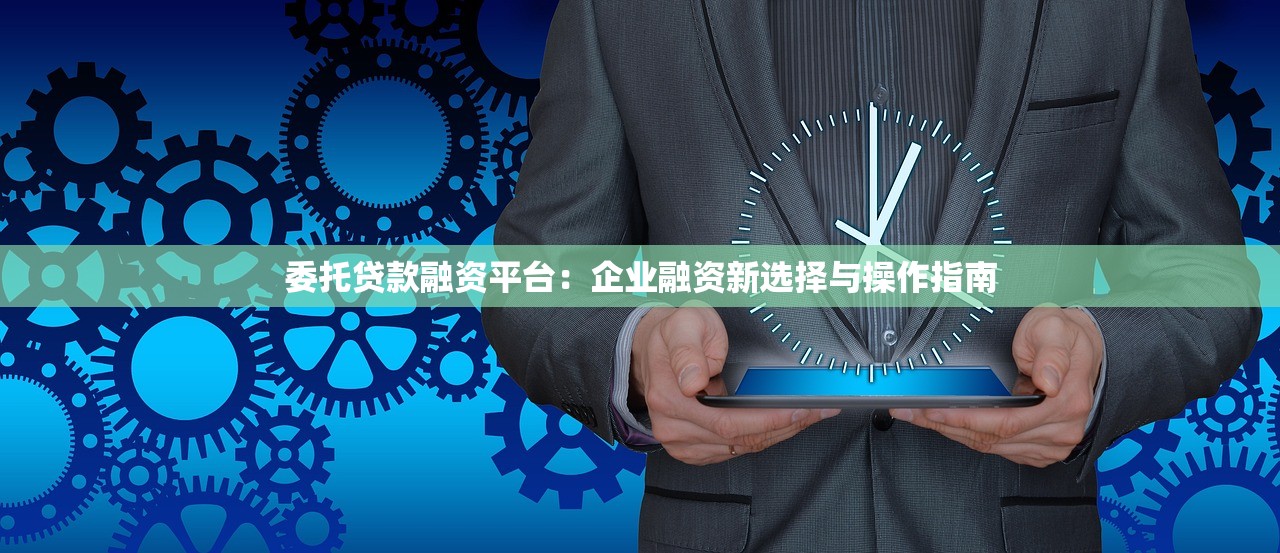 委托贷款融资平台:企业融资新选择与操作指南 委托贷款融资平台:企业融资新选择与操作指南