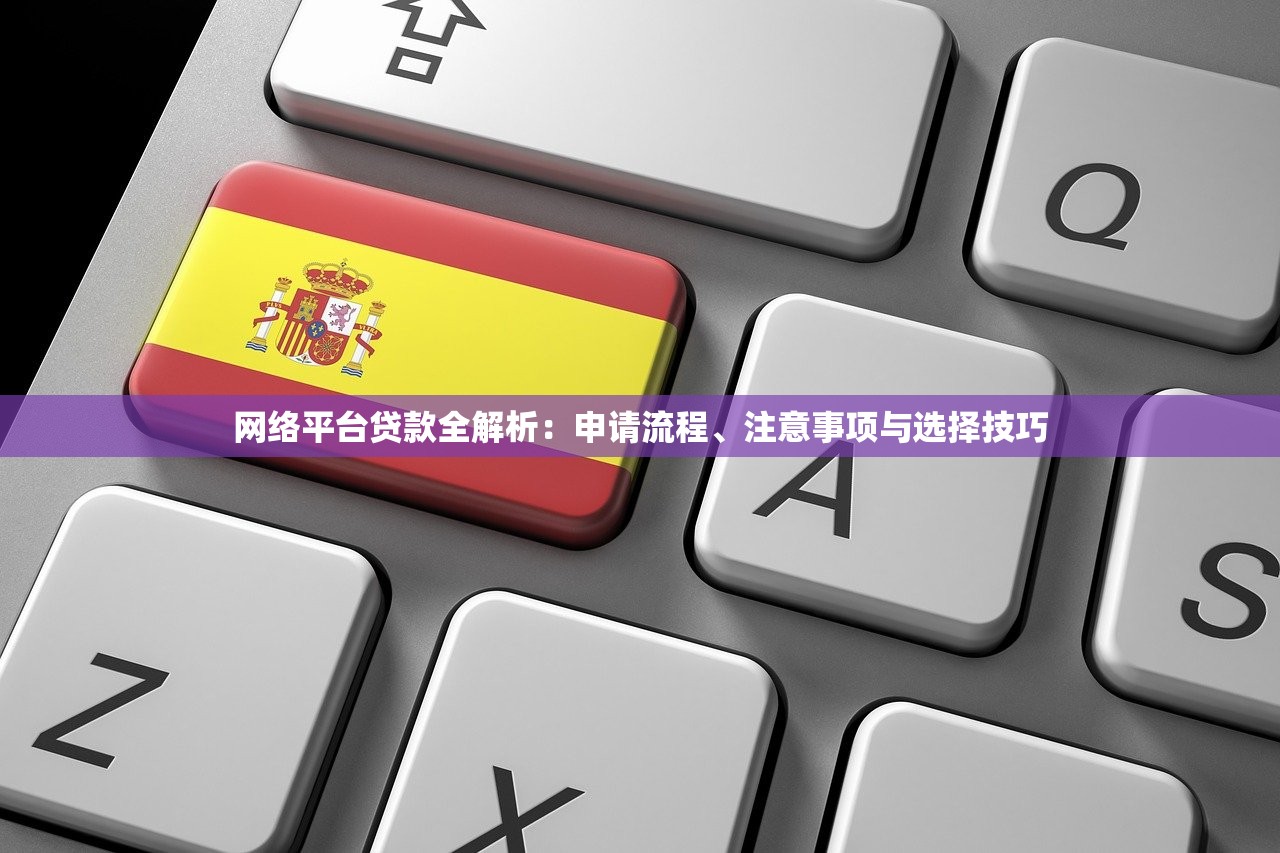 网络平台贷款全解析：申请流程、注意事项与选择技巧