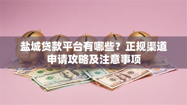 盐城贷款平台有哪些？正规渠道申请攻略及注意事项