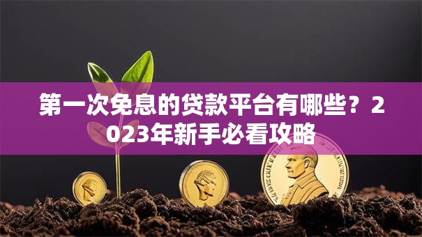 第一次免息的贷款平台有哪些？2023年新手必看攻略