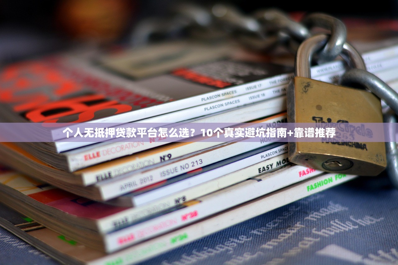 个人无抵押贷款平台怎么选？10个真实避坑指南+靠谱推荐
