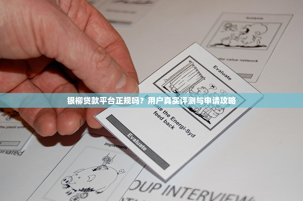 银柳贷款平台正规吗？用户真实评测与申请攻略