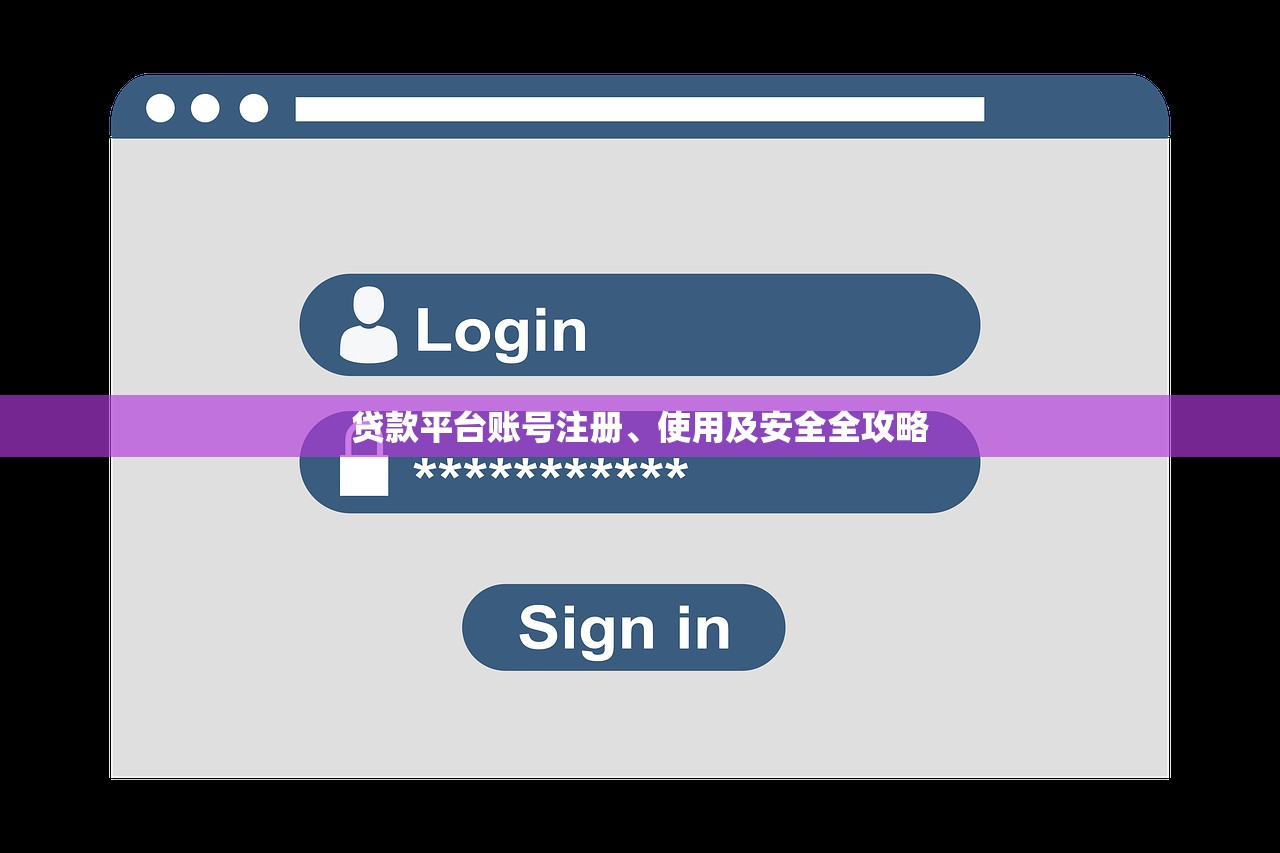 贷款平台账号注册、使用及安全全攻略