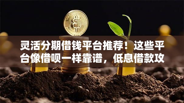 灵活分期借钱平台推荐！这些平台像借呗一样靠谱，低息借款攻略分享