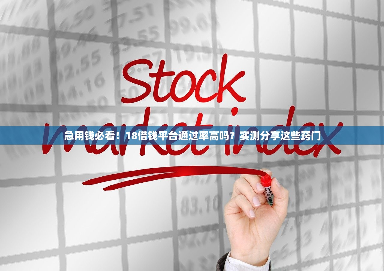 急用钱必看!18借钱平台通过率高吗?实测分享这些窍门 急用钱必看!18借钱平台通过率高吗?实测分享这些窍门
