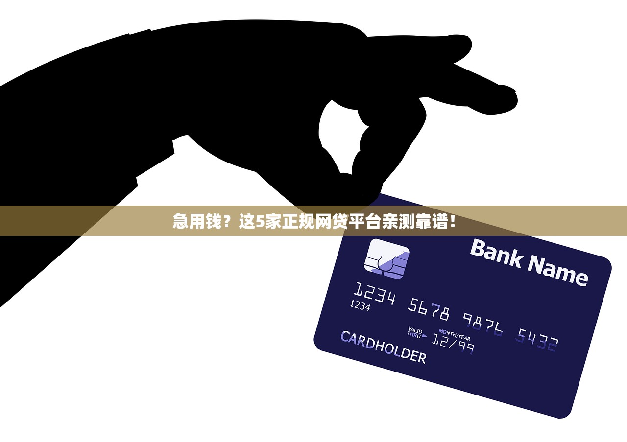 急用钱？这5家正规网贷平台亲测靠谱！