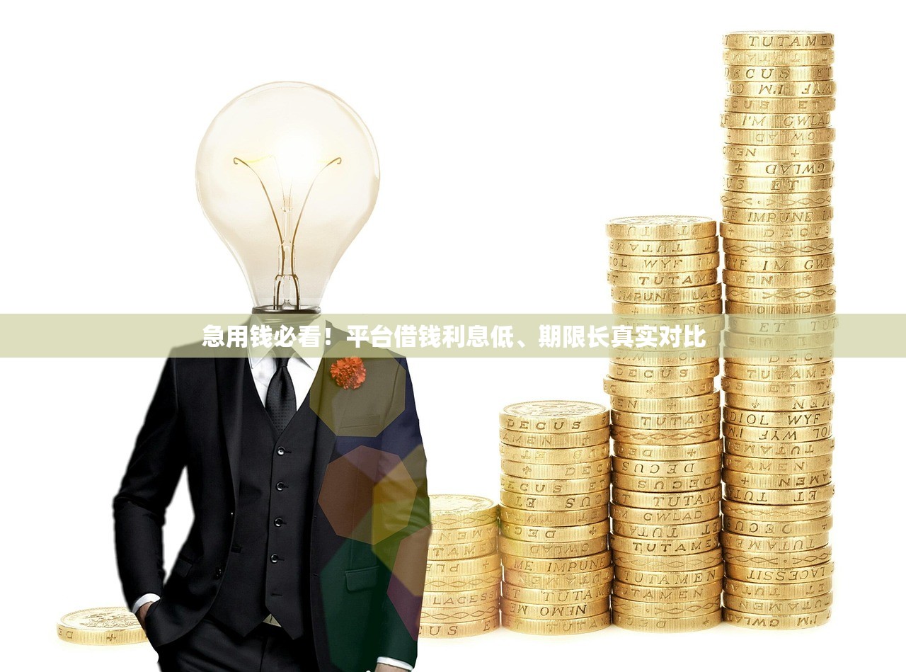 急用钱必看！平台借钱利息低、期限长真实对比