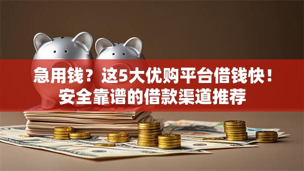 急用钱?这5大优购平台借钱快!安全靠谱的借款渠道推荐 急用钱?这5大优购平台借钱快!安全靠谱的借款渠道推荐