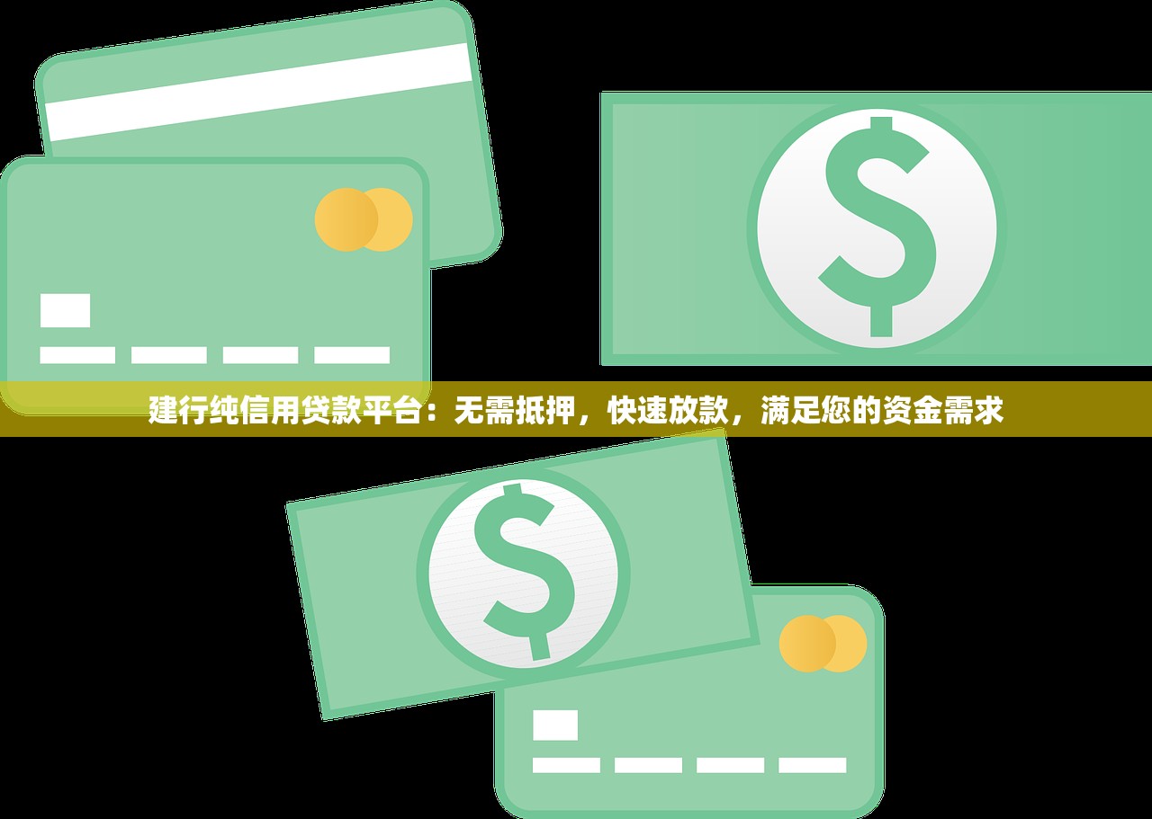 建行纯信用贷款平台：无需抵押，快速放款，满足您的资金需求