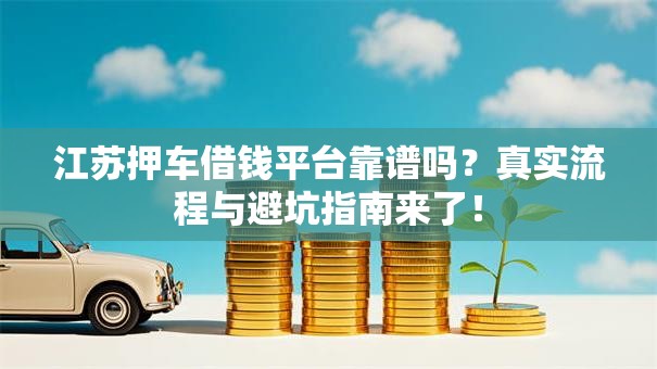 江苏押车借钱平台靠谱吗？真实流程与避坑指南来了！
