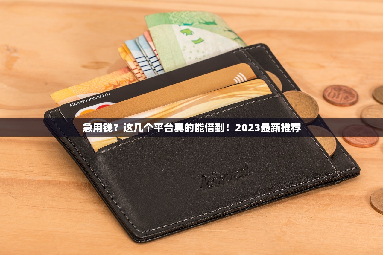 急用钱？这几个平台真的能借到！2023最新推荐