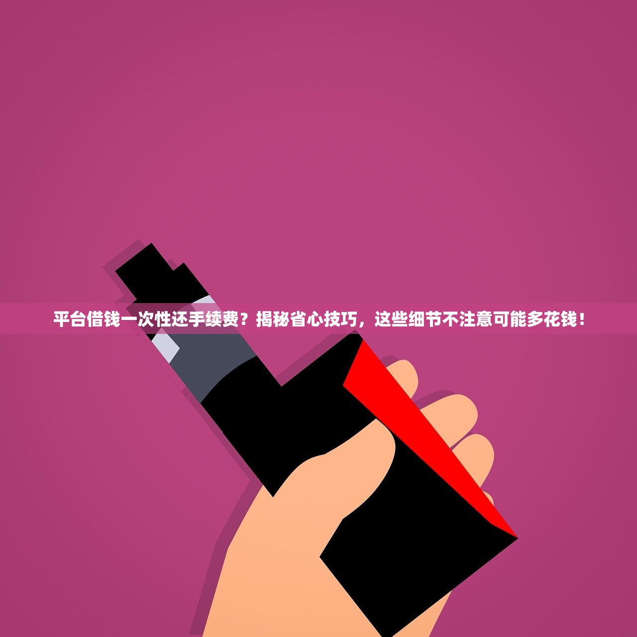 平台借钱一次性还手续费？揭秘省心技巧，这些细节不注意可能多花钱！