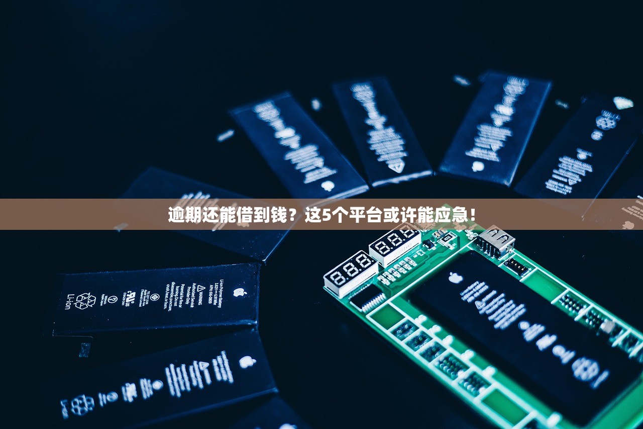 逾期还能借到钱？这5个平台或许能应急！