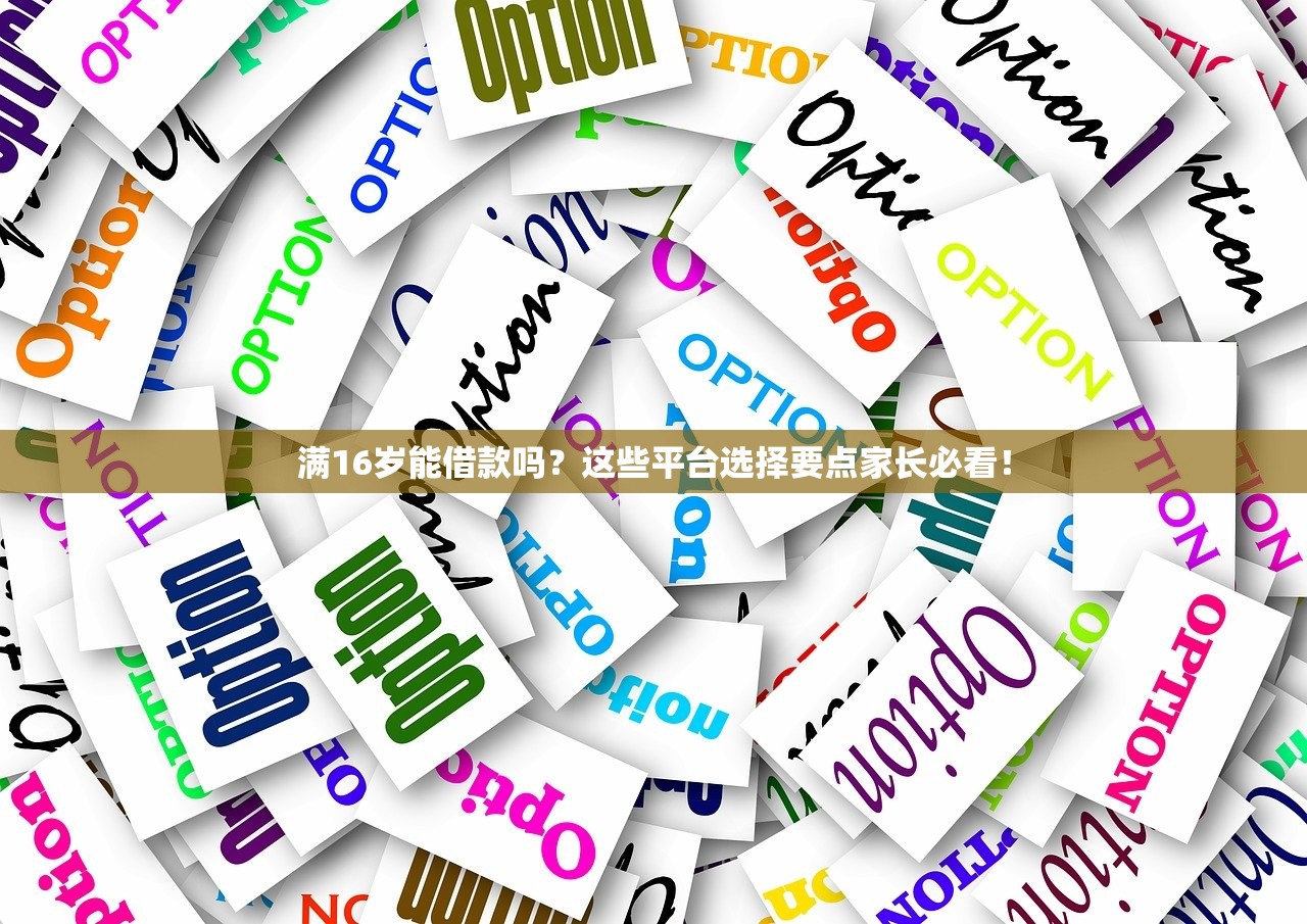 满16岁能借款吗?这些平台选择要点家长必看! 满16岁能借款吗?这些平台选择要点家长必看!