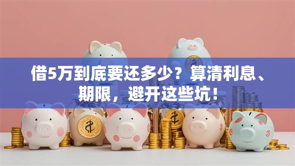 借5万到底要还多少?算清利息、期限,避开这些坑! 借5万到底要还多少?算清利息、期限,避开这些坑!