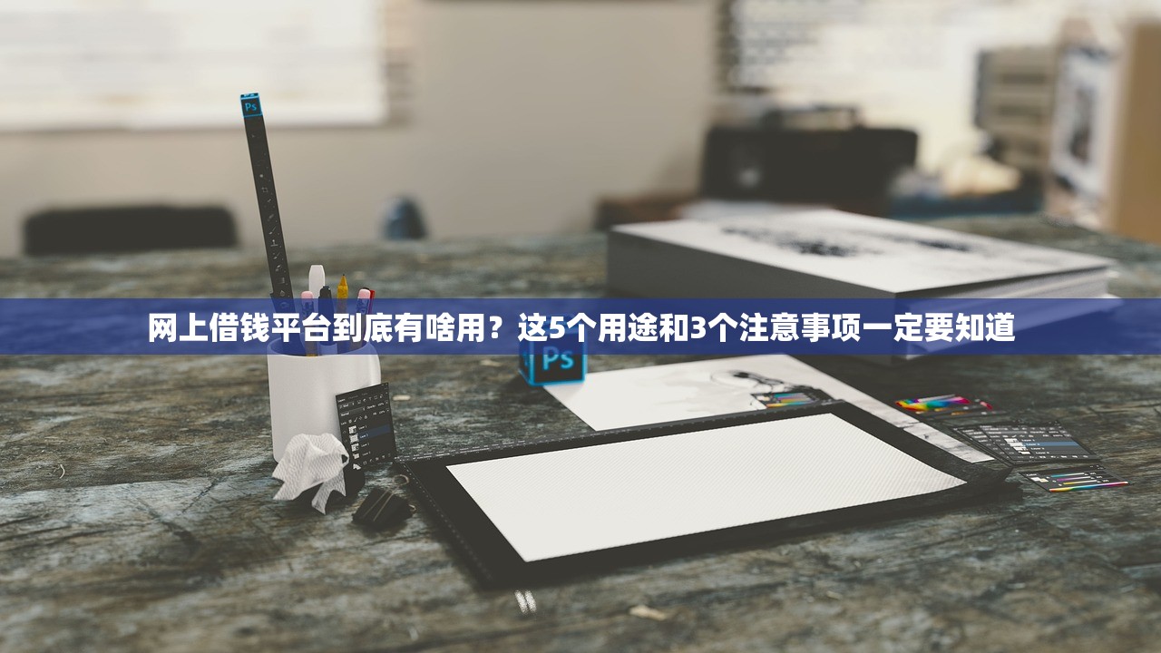 网上借钱平台到底有啥用？这5个用途和3个注意事项一定要知道